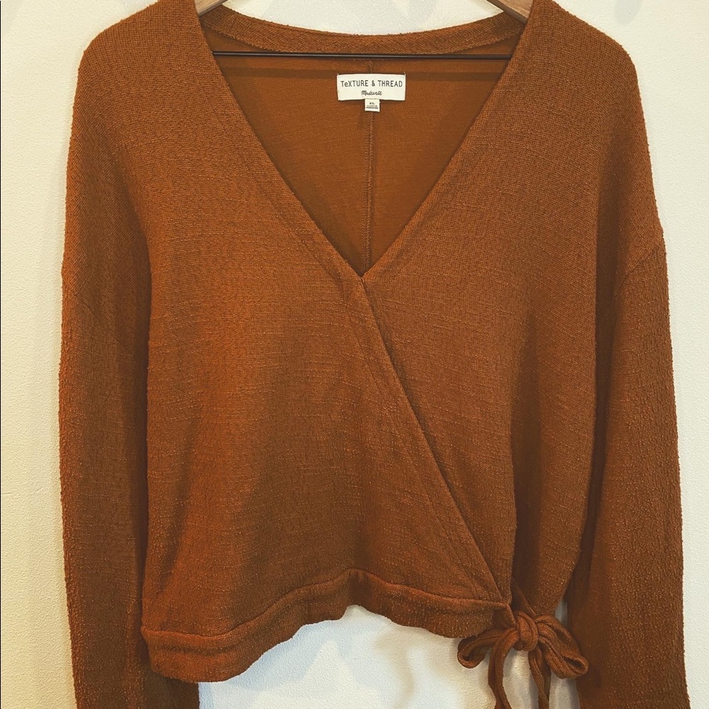🌼 Madewell wrap top 🌼